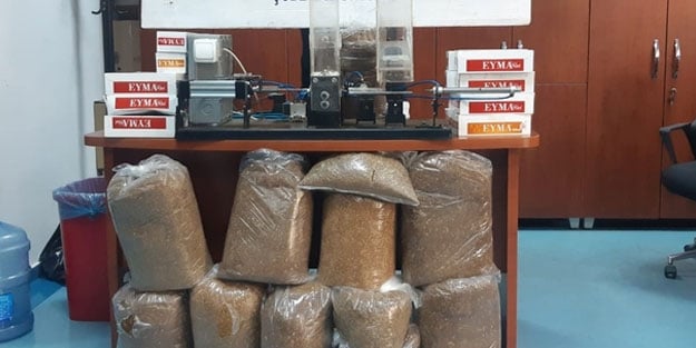 Adana'da kaçak sigara operasyonu: 1 gözaltı