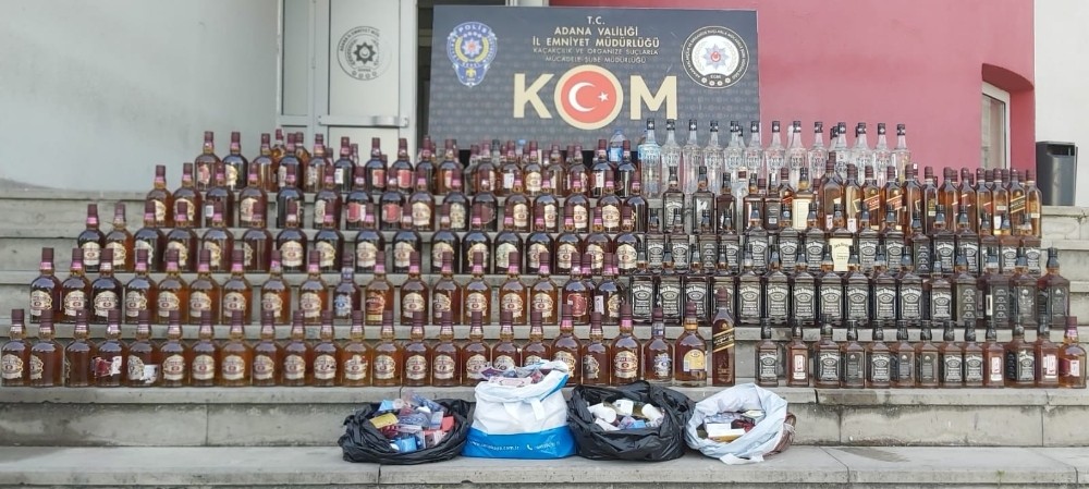 Adana’da kaçakçılık operasyonu 