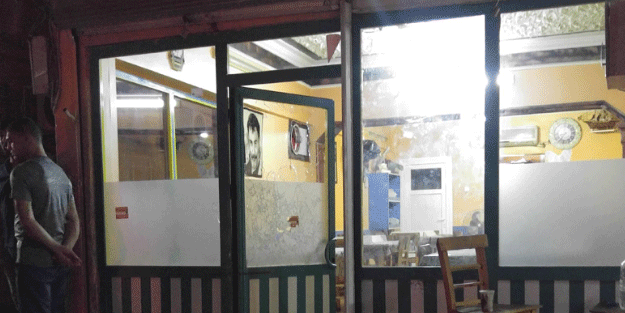 Kahvehaneye pompalı tüfekle saldırı