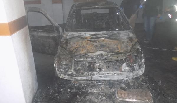 Adana'da korkutan otopark yangını