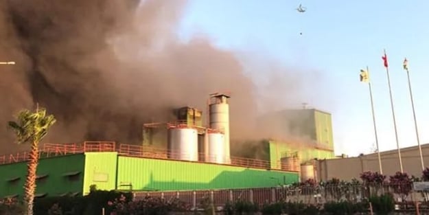 Adana'da korkutan yangın