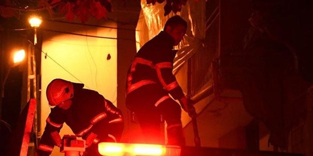 Adana'da korkutan yangın