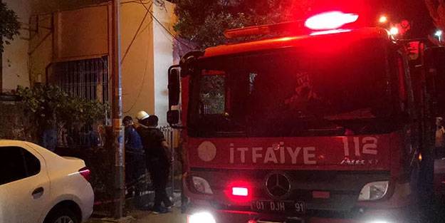 Adana'da korkutan yangın