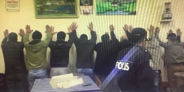 PKK yandaşlarına şok baskın