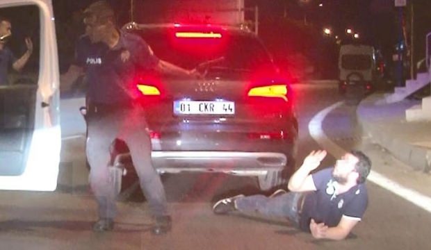 Adana'da polis böyle enseledi! Görüntüleri zorla sildirtti…