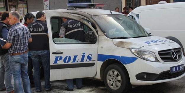 Adana'da polisleri diri diri yakmak istediler