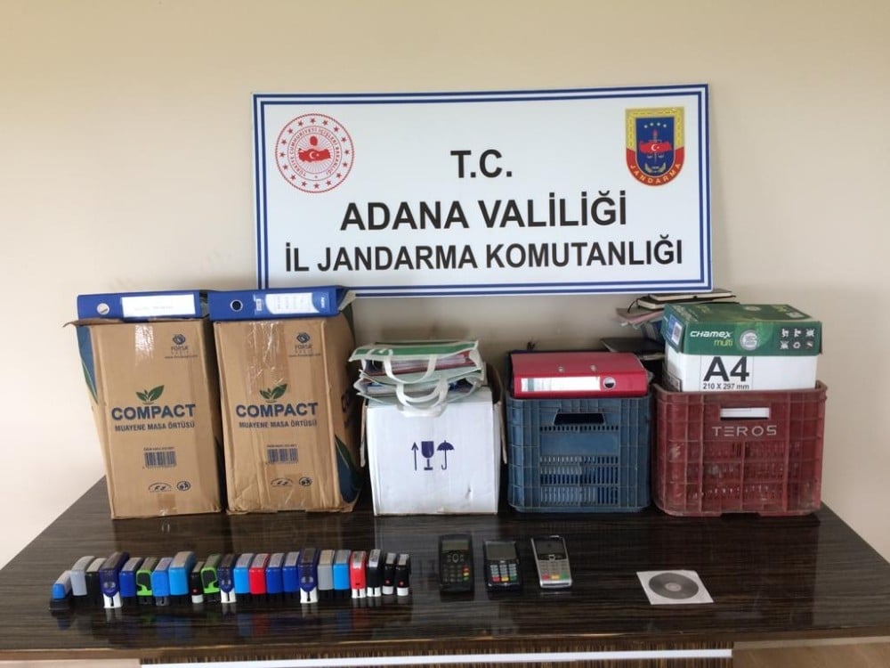 Adana’da sahte fatura operasyonu 