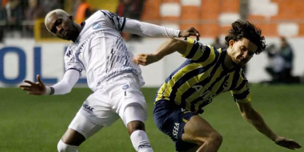 Adana'da savaş gibi mücadele! Fenerbahçe 1 puanı son dakikalarda kurtardı