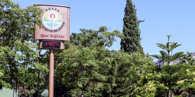 Adana'da sıcak hava
