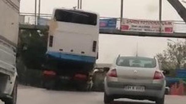 Adana'da şoförün ihmali bu kadarını da pes dedirtti