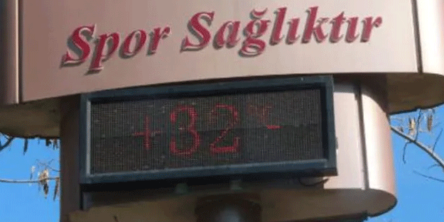 O ilimizde sıcaklık 32 dereceye çıktı! 'Herhalde dünyanın sonu geldi'