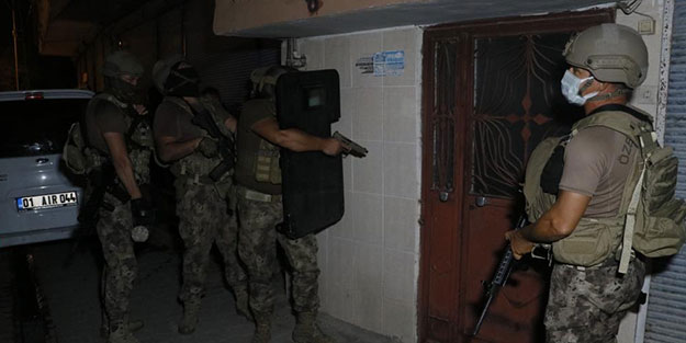 Adana'da terör operasyonu