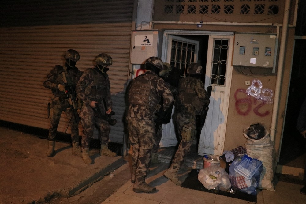 Adana’da terör örgütü DEAŞ ve El Kaide operasyonu 
