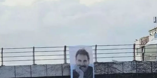 Adana'da teröristbaşı Öcalan provokasyonu! Aynı noktadan alçaklığa cevap verdiler