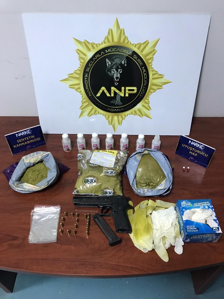 Adana’da uyuşturucu operasyonu 