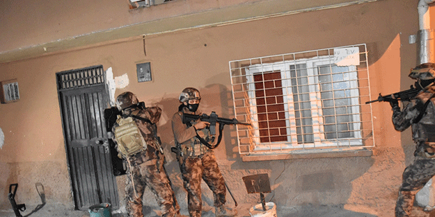 Adana'da ve Siirt'te PKK/KCK operasyonu