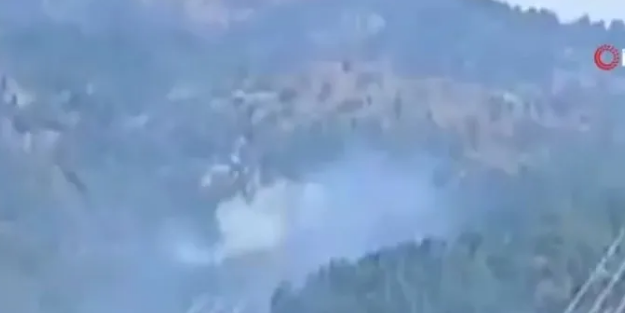 Adana'da yangın söndürme helikopteri düştü