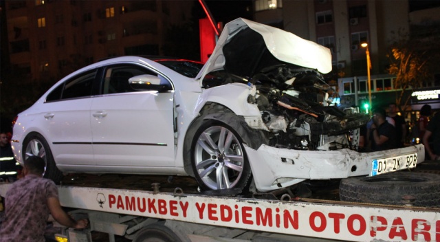 Adana'da zincirleme kaza: 5 kişi yaralı