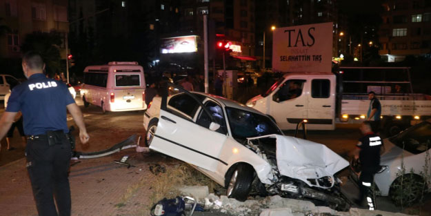 Adana'daki kazada 1 kişi öldü 6 kişi de yaralandı