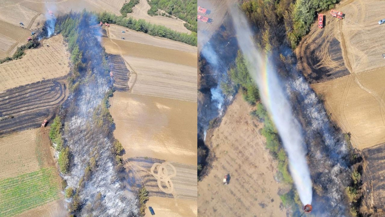 Adana'daki yangından iyi haber