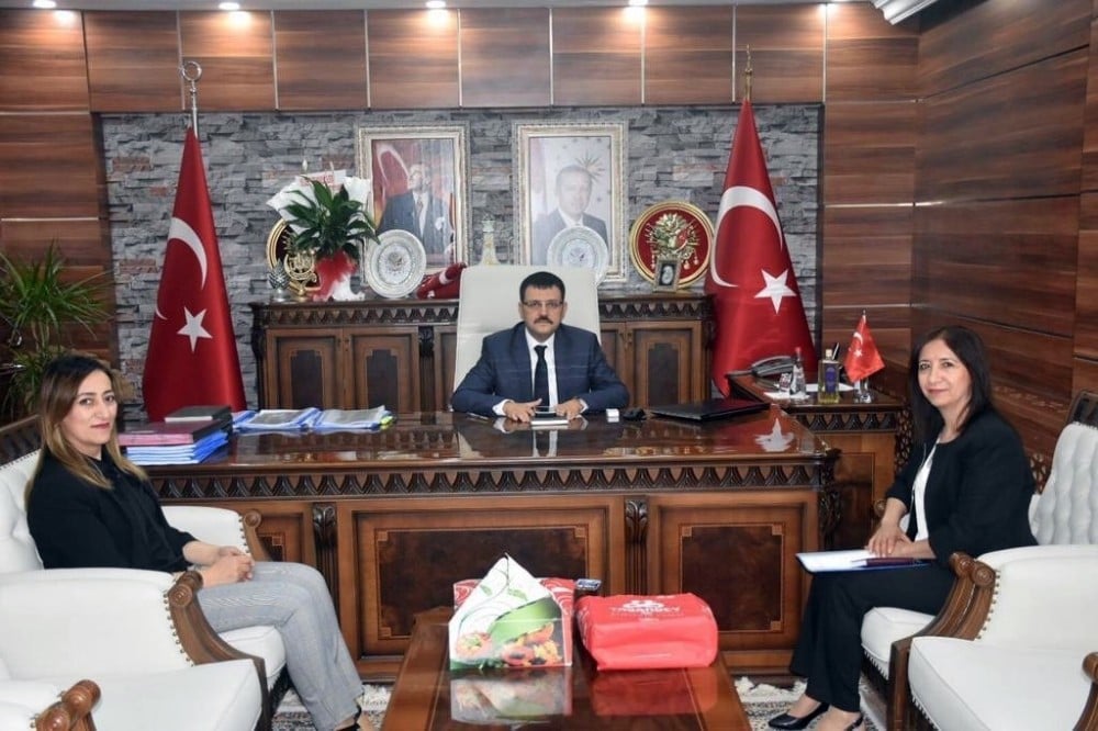 ADEM yetkililerinden Kaymakam Doğramacı’ya ziyaret 