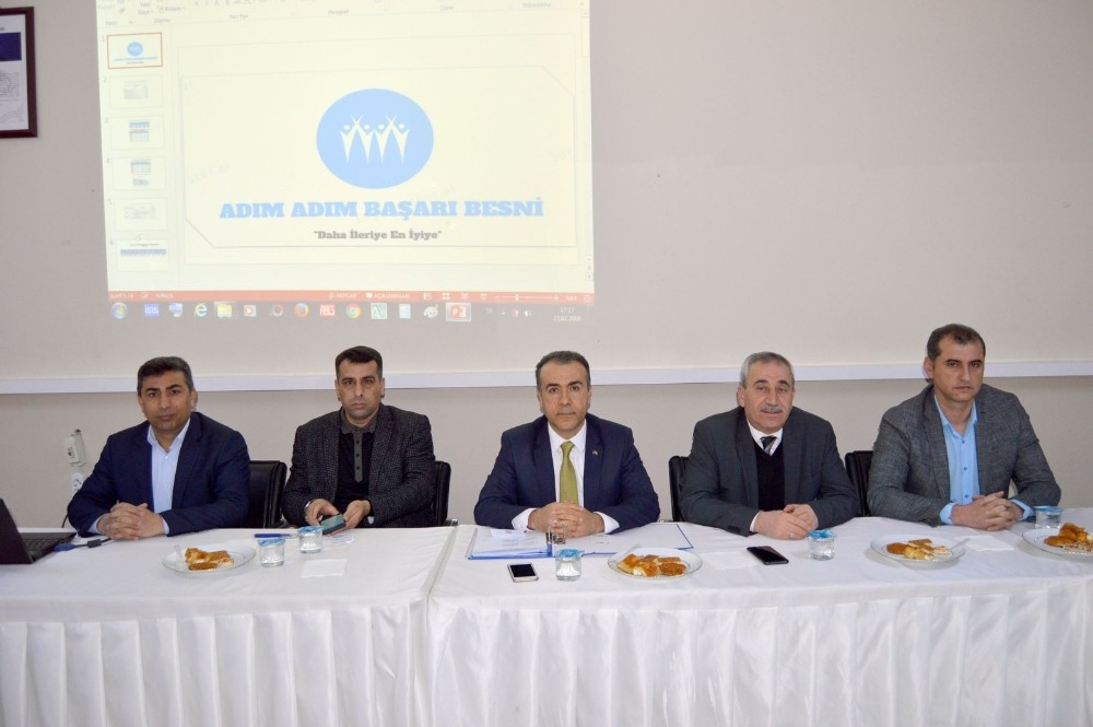 ‘Adım adım başarı Besni’ projesinin tanıtımı yapıldı 