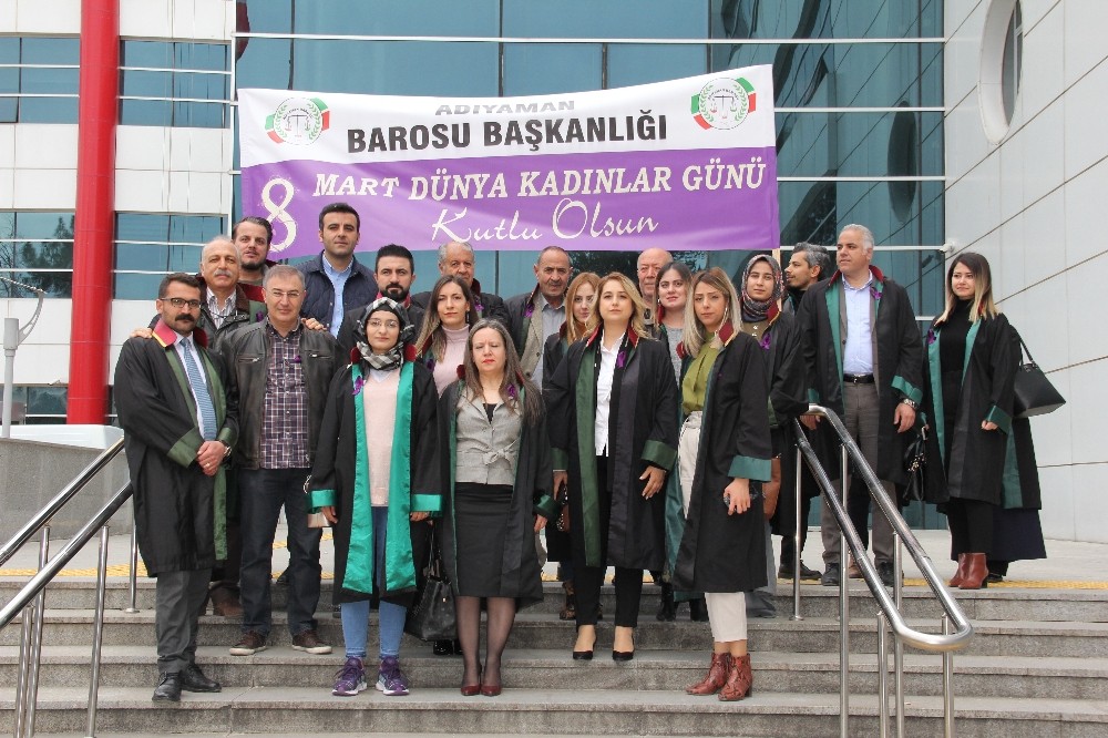 Adıyaman Barosu’ndan 8 Mart Dünya Kadınlar Günü açıklaması 