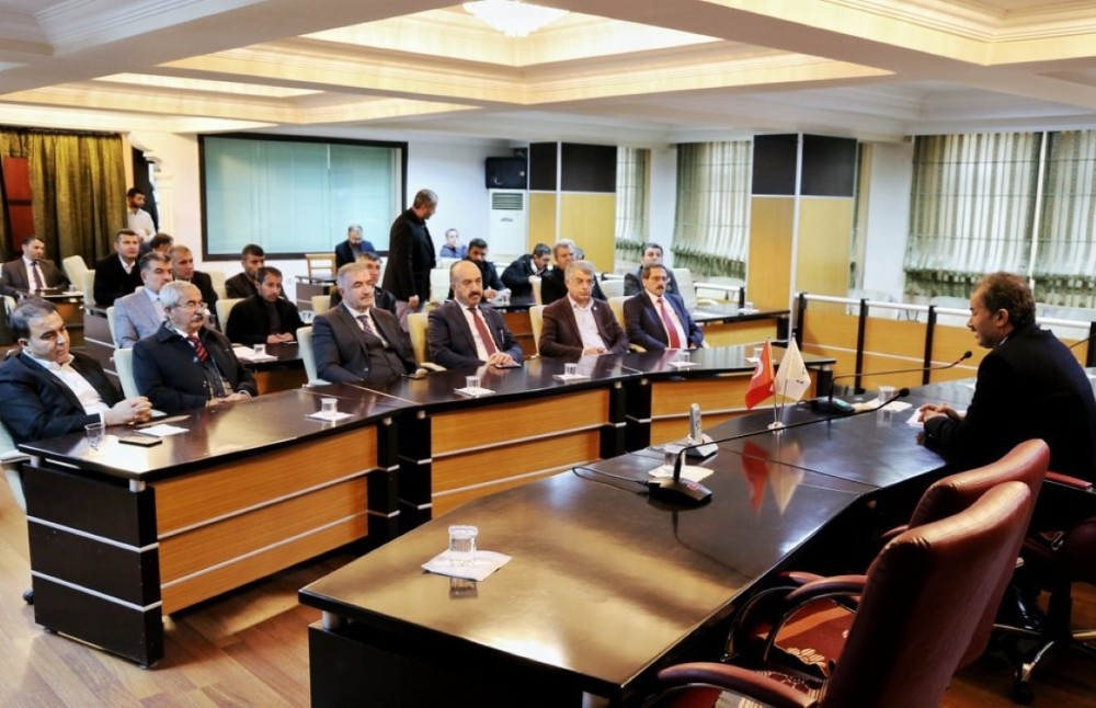 Adıyaman Belediyeler Birliği toplandı 