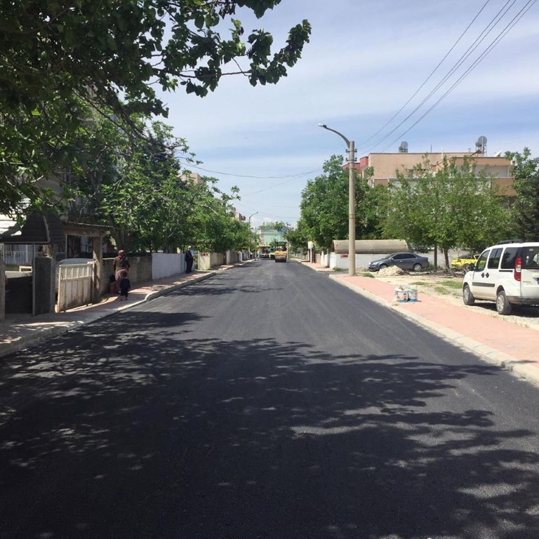 Adıyaman Belediyesi asfalt sezonunu açtı 