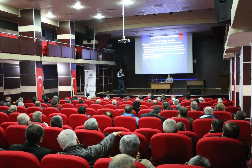 Adıyaman Belediyesinde iş sağlığı ve iş güvenliği eğitimi 