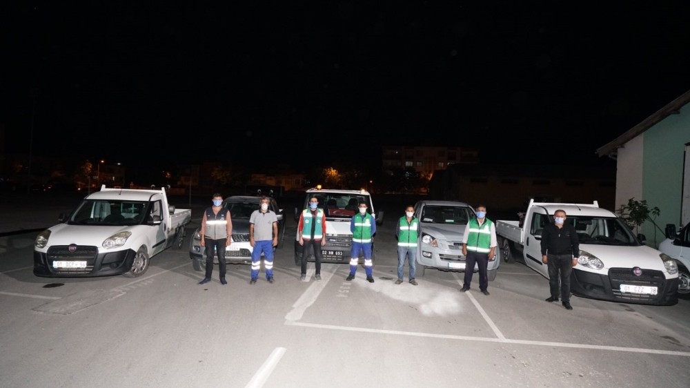 Adıyaman Belediyesi’nden haşereyle mücadele 