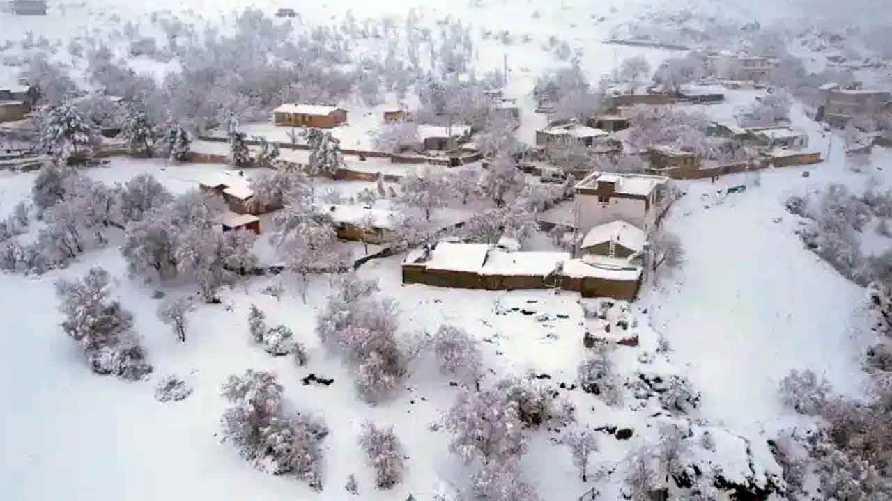 Adıyaman kardan gelinliğini giydi!