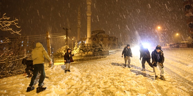 Adıyaman, Malatya ve Kilis'te kar yağışı