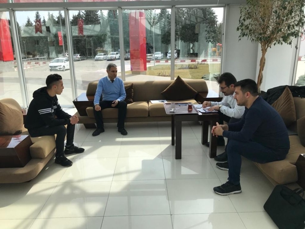 Adıyaman Perre MTAL öğrenciler arasında mülakat yaptı 