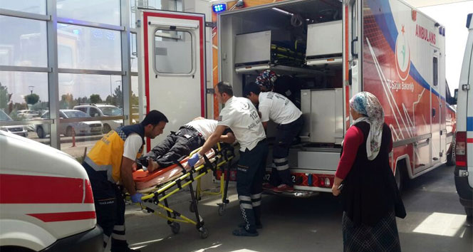 Adıyaman’da 2. kattan düşen şahıs yaralandı