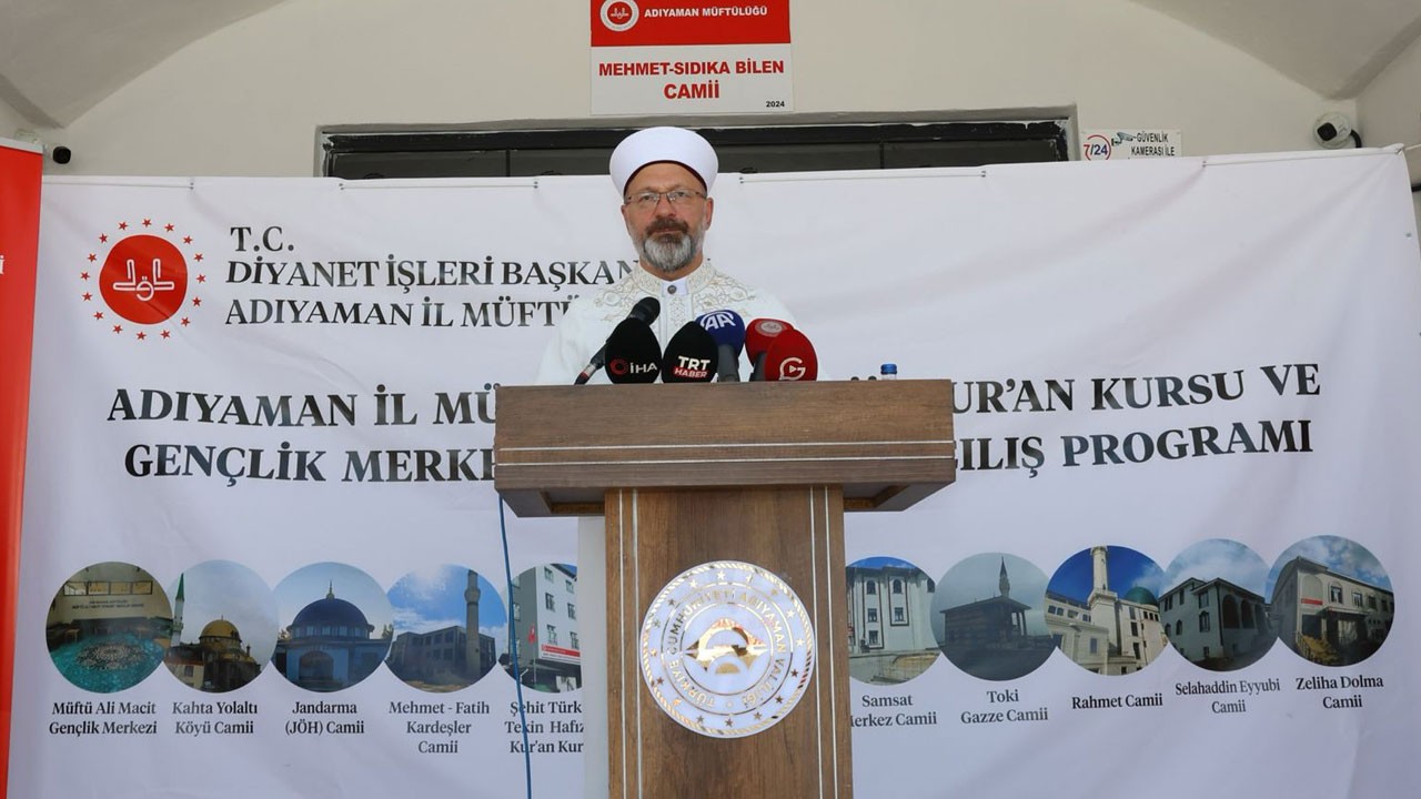 Adıyaman’da 52 cami ibadete açıldı