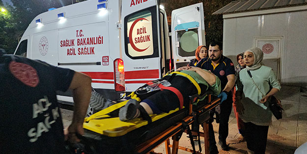 Adıyaman'da araç takla attı! 1’i bebek 6 yaralı