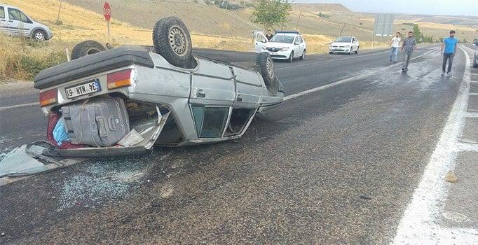 Adıyaman'da kaza: 4 kişi yaralı