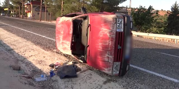 Adıyaman'da kaza! Yaralılar var