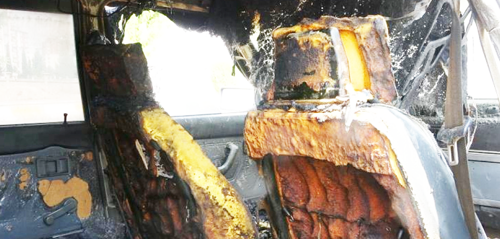 Adıyaman’da LPG'li otomobil bomba gibi patladı: 3 yaralı