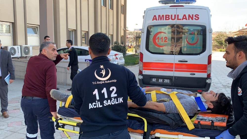 Adıyaman’da motosiklet kaza: 1 yaralı 