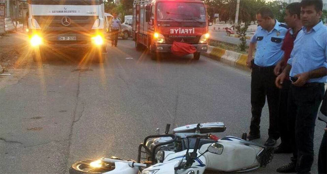 Adıyaman'da otomobil ile motosiklet çarpıştı