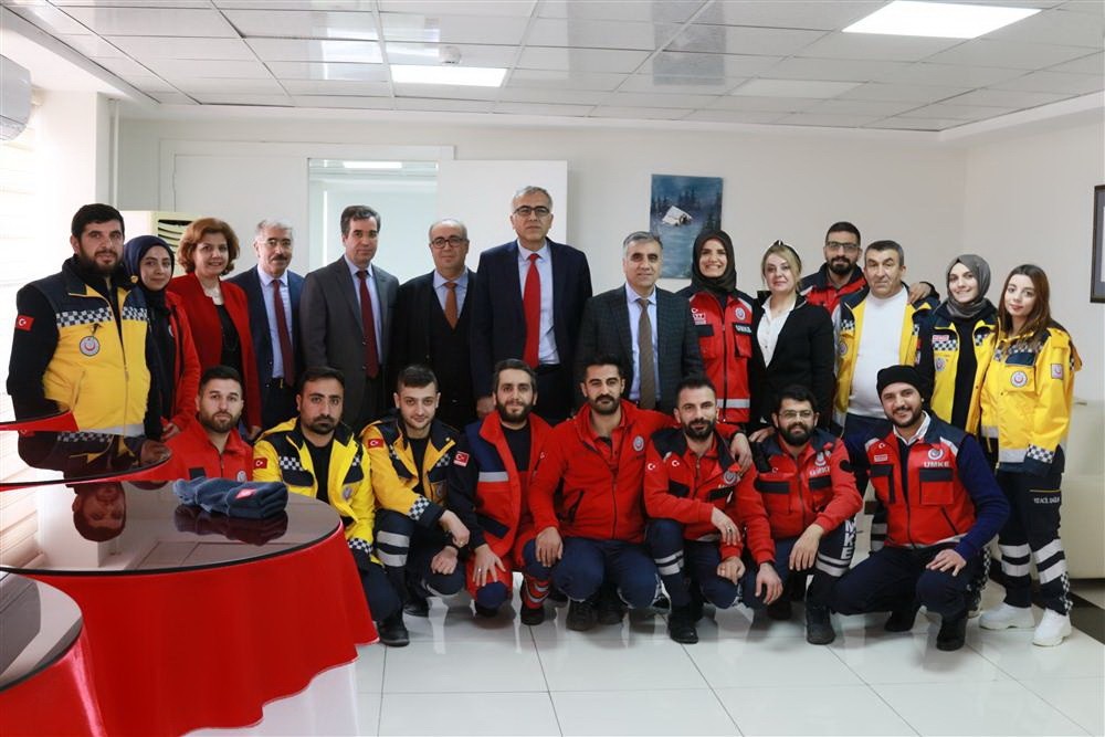 Adıyaman’da sağlıkçılar ile deprem değerlendirme toplantısı yapıldı 