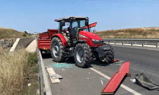 Adıyaman’da traktör kazası