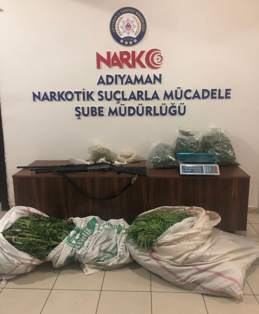 Adıyaman’da uyuşturucu operasyonu 