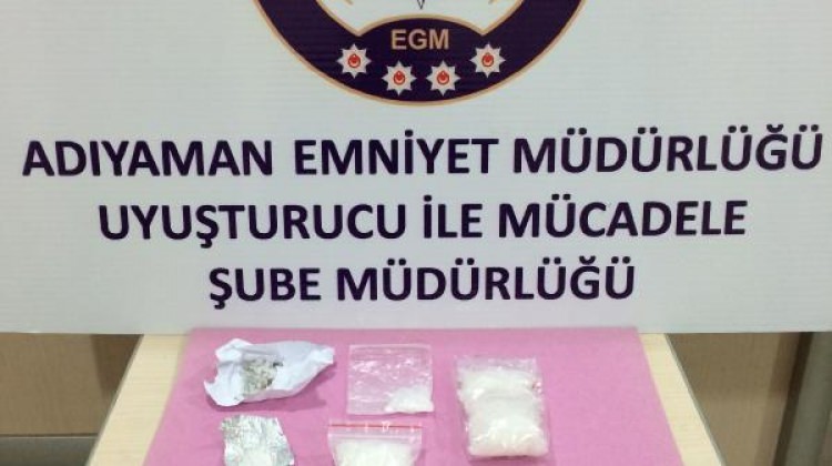 Adıyaman'da uyuşturucuya tutuklama