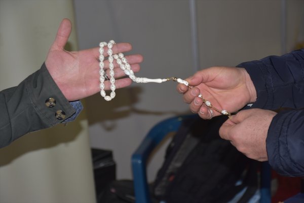 Adıyaman'da yöresel ürün fuarında 300 bin liralık tespihe yoğun ilgi