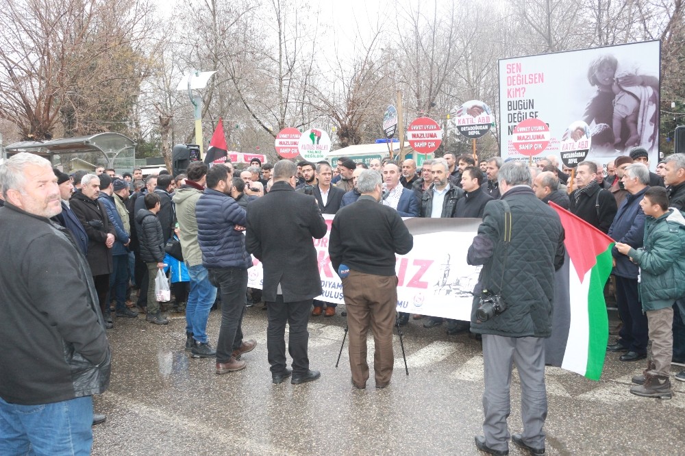Adıyamanlı STK’lar Kudüs için tek yürek oldu 
