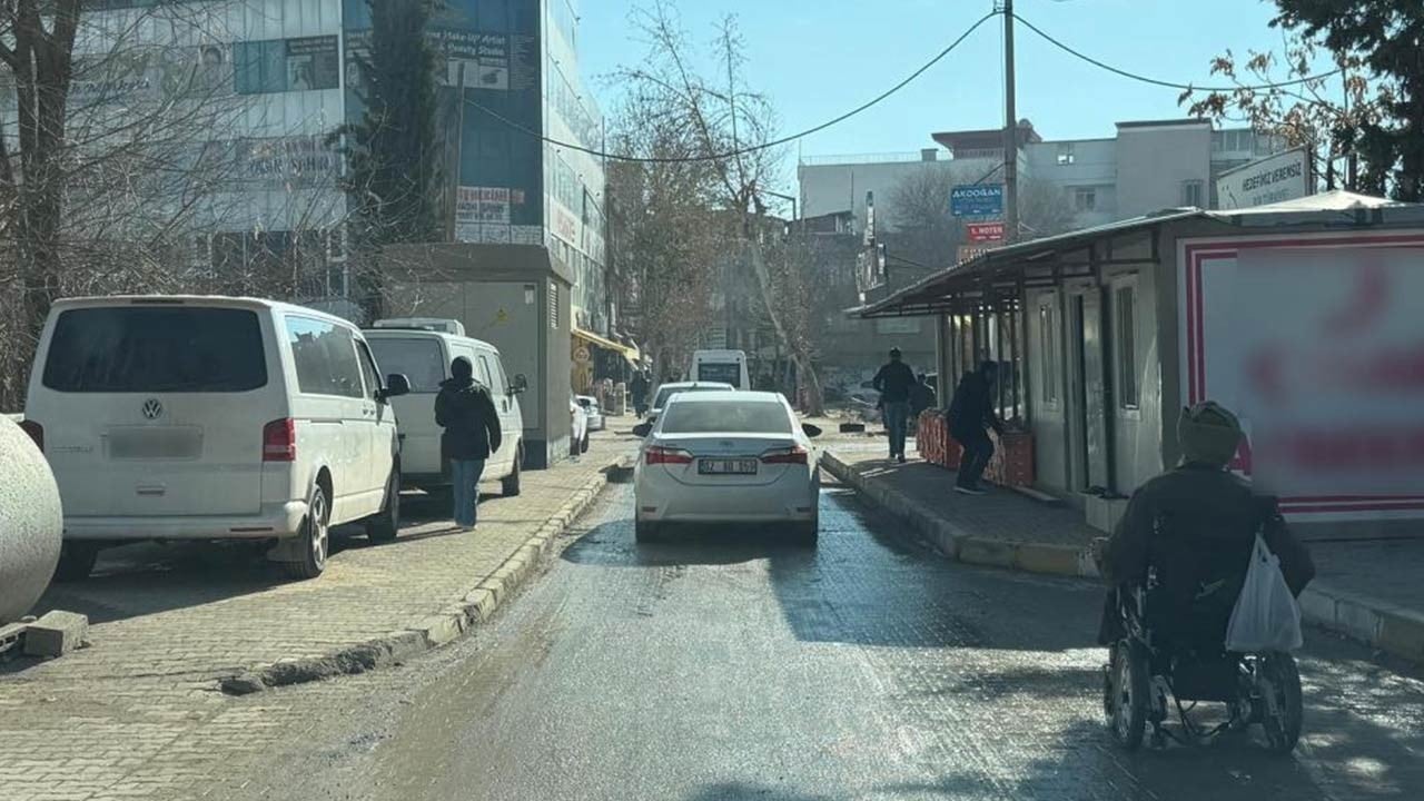 Adıyamanlılara illallah dedirten görüntü