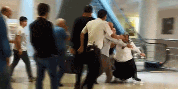 Adliyede bir anda ortalık karıştı